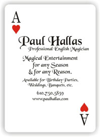 Paul Hallas, Professional English Magician