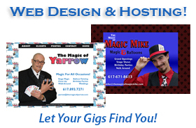 Web Site Design and Hosting at Custom Magic Cards!